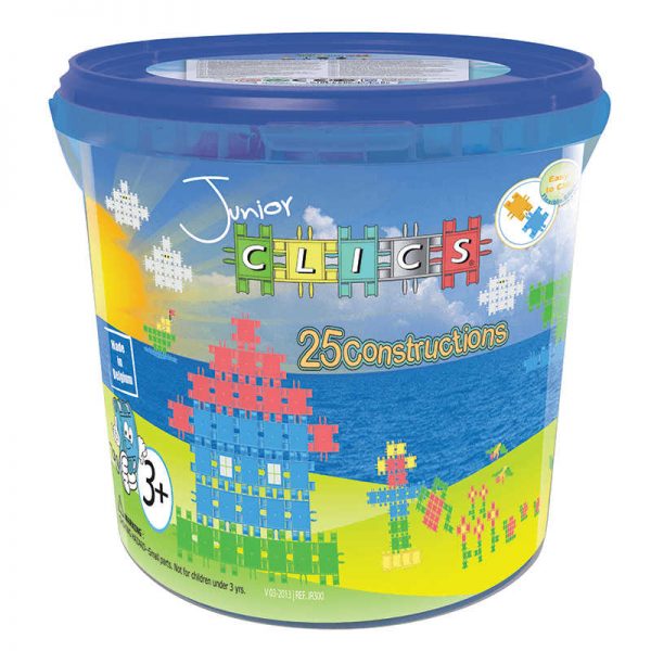 TOYLINKS INC. CLICS JUNIOR DRUM 300 PCS TLKJR300