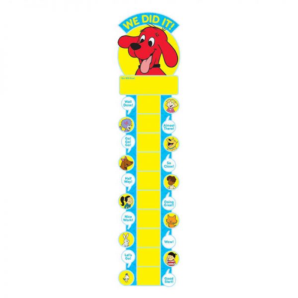 SCHOLASTIC TEACHING RESOURCES CLIFFORD GOAL SETTING BB SET SC-581923