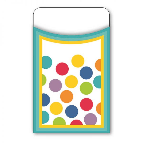 CARSON DELLOSA COLOR ME BRIGHT LIBRARY POCKETS CD-121002