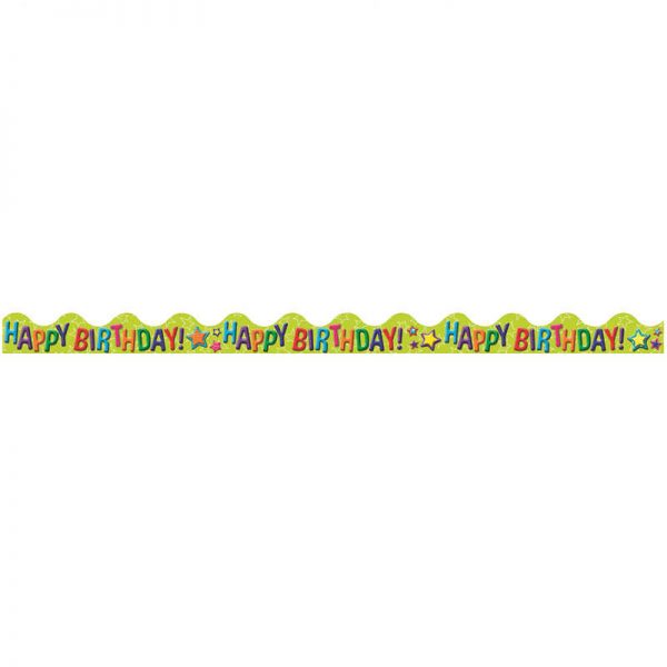 EUREKA COLOR MY WORLD BIRTHDAY DECO TRIM EU-845100