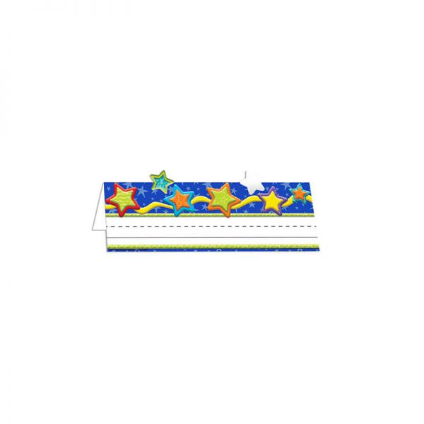 EUREKA COLOR MY WORLD STARS TENTED NAME PLATES EU-843721