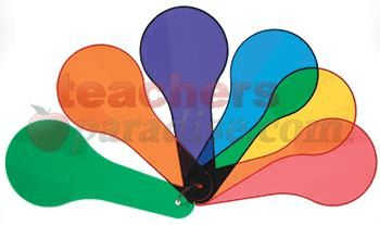 LEARNING ADVANTAGE Color Paddles CTU8833