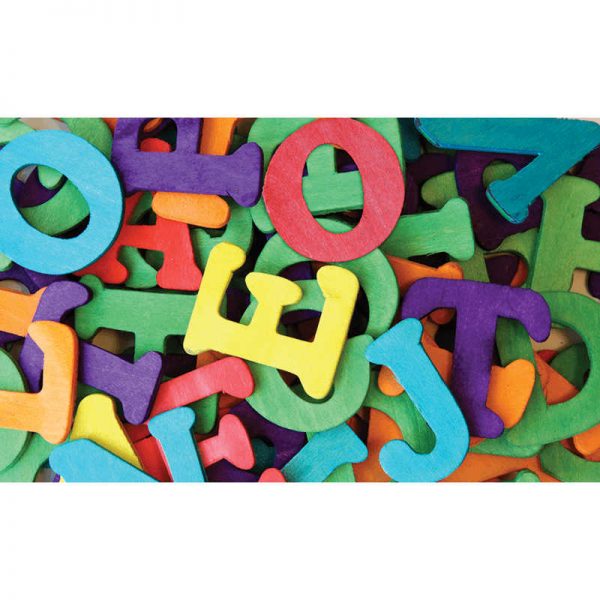 PACON CORPORATION COLORED WOODEN LETTERS CK-3603