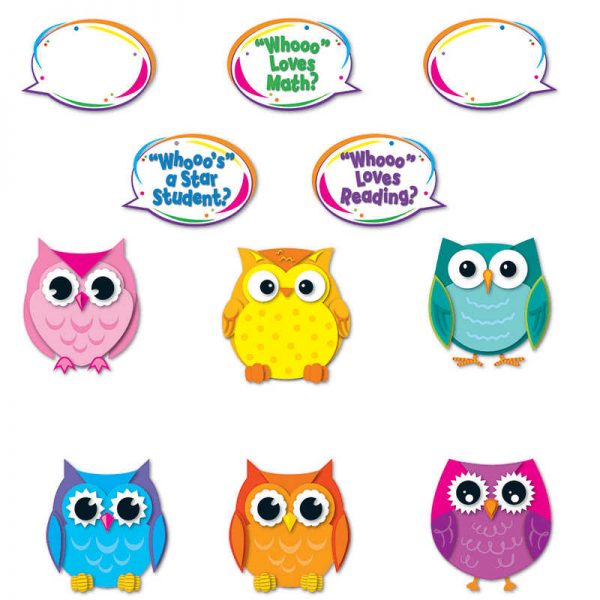 CARSON DELLOSA COLORFUL OWL TALKERS CD-110188