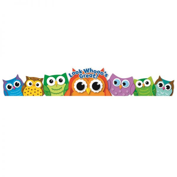 CARSON DELLOSA COLORFUL OWLS CROWNS 30CT CD-101035
