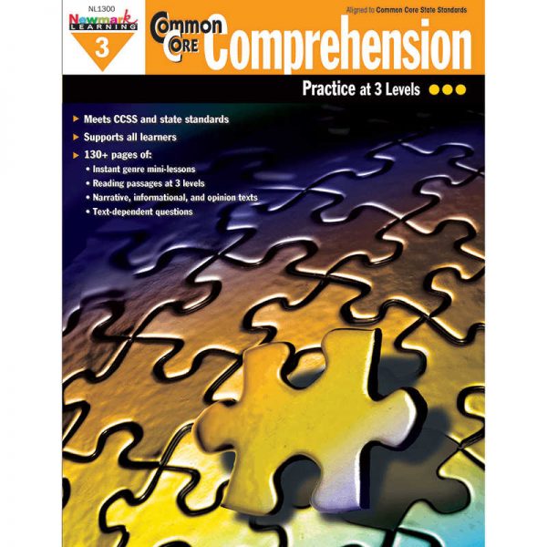 NEWMARK LEARNING COMMON CORE COMPREHENSION GRADE 3 NL-1300