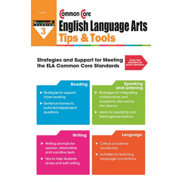 NEWMARK LEARNING COMMON CORE ELA TIPS & TOOLS GRADE 3 NL-2337