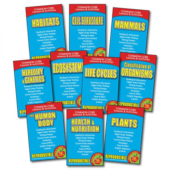 GALLOPADE COMMON CORE LESSONS & ACTIVITIES LIFE SCIENCE GALCOMPLIFE
