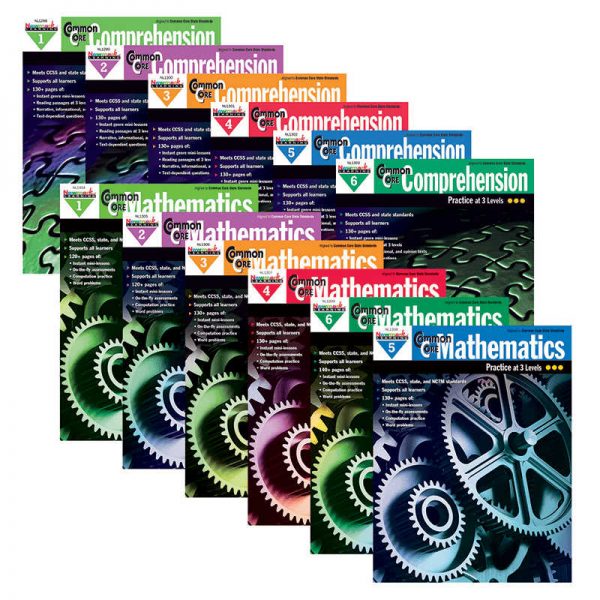 NEWMARK LEARNING COMMON CORE PRACTICE COMPLETE SET NL-1312