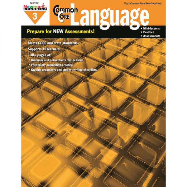 NEWMARK LEARNING COMMON CORE PRACTICE LANGUAGE GRADE 3 BOOK NL-2161