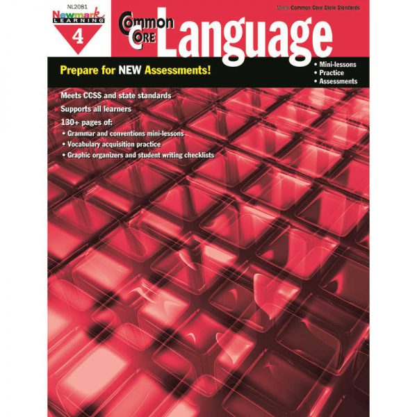 NEWMARK LEARNING COMMON CORE PRACTICE LANGUAGE GRADE 4 BOOK NL-2162