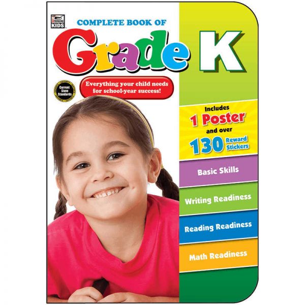 CARSON DELLOSA COMPLETE BOOK OF GRADE K CD-704670