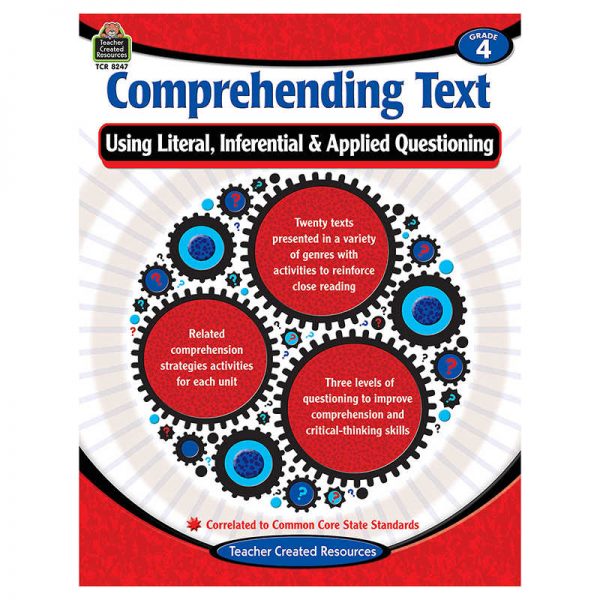TEACHER CREATED RESOURCES COMPREHENDING TEXT GRADE 4 TCR8247