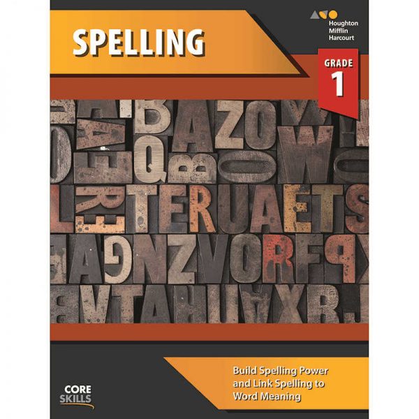 HOUGHTON MIFFLIN HARCOURT CORE SKILLS SPELLING GRADE 1 WORKBOOK SV-9780544267787