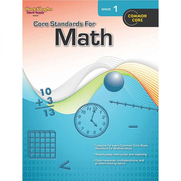 HOUGHTON MIFFLIN HARCOURT CORE STANDARDS FOR MATH GRADE 1 SV-9780547878195