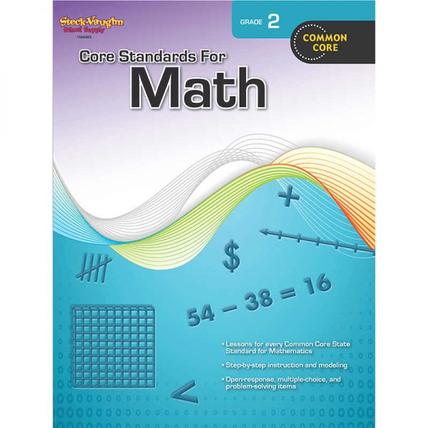 HOUGHTON MIFFLIN HARCOURT CORE STANDARDS FOR MATH GRADE 2 SV-9780547878201