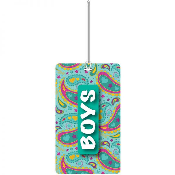 ASHLEY PRODUCTIONS CRAZY PAISLEY BOYS HALL PASS ASH10346