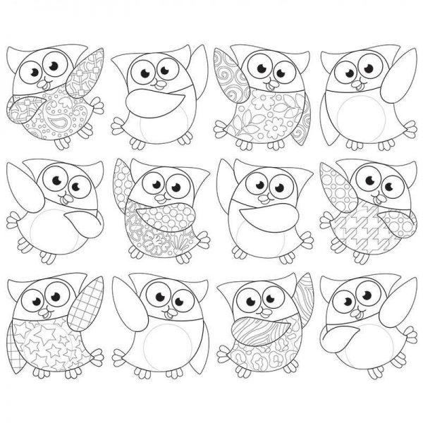 TREND ENTERPRISES INC. CREATE YOUR OWN OWL STARS ACCENTS VARIETY PACK T-10616