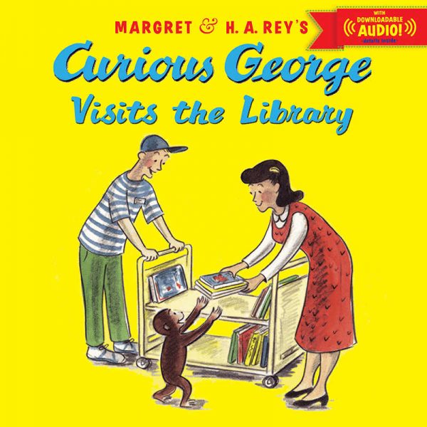 HOUGHTON MIFFLIN CURIOUS GEORGE VISITS THE LIBRARY HO-9780544114500