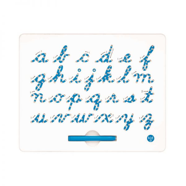 PLAYMONSTER / KID O PRODUCTS CURSIVE MAGNATAB BOARD LOWER CASE KID10364