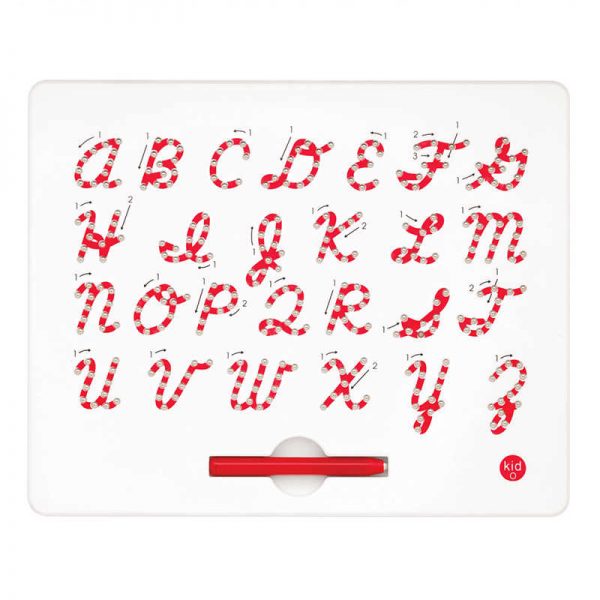 PLAYMONSTER / KID O PRODUCTS CURSIVE MAGNATAB BOARD UPPER CASE KID10363