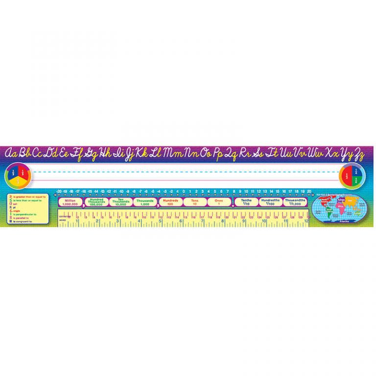 TEACHER CREATED RESOURCES CURSIVE WRITING 36PK SUPER JUMBO NAME PLATES ...