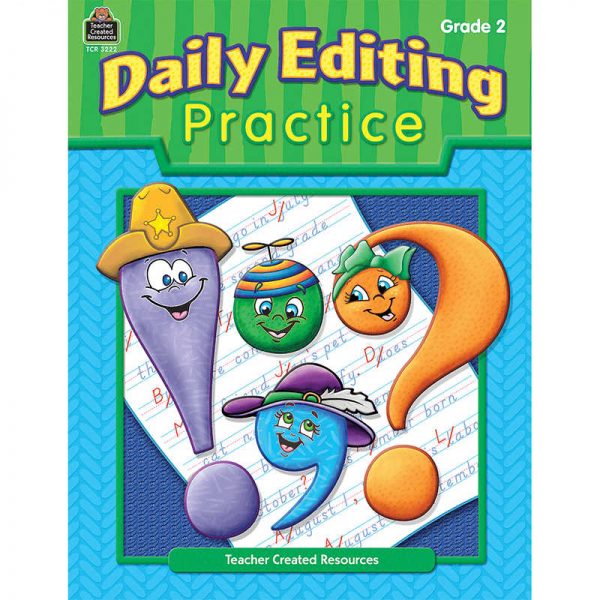 TEACHER CREATED RESOURCES DAILY EDITING PRACTICE GRADE 2 TCR3222