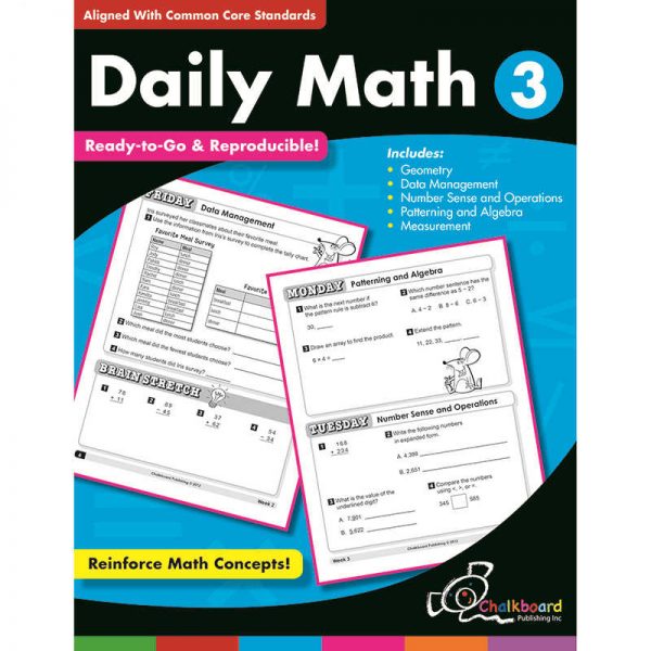 NELSON EDUCATION DAILY MATH GRADE 3 CHK2019