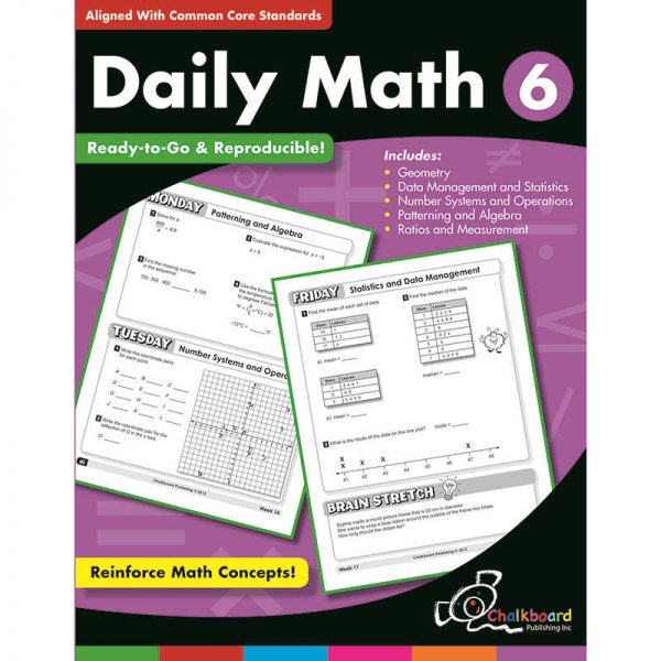 NELSON EDUCATION DAILY MATH GRADE 6 CHK2022
