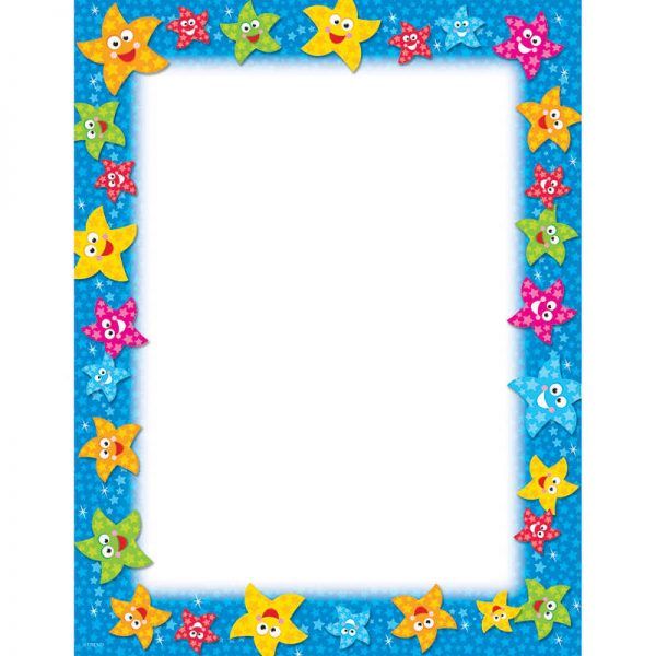TREND ENTERPRISES INC. DANCING STARS TERRIFIC PAPERS T-11421
