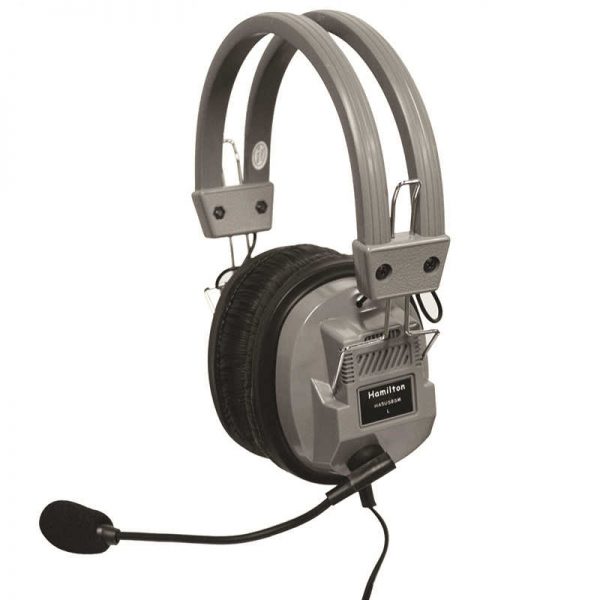 HAMILTON ELECTRONICS VCOM DELUXE SCHOOLMATE HEADPHONE W/ MIC HECHA5USBSM