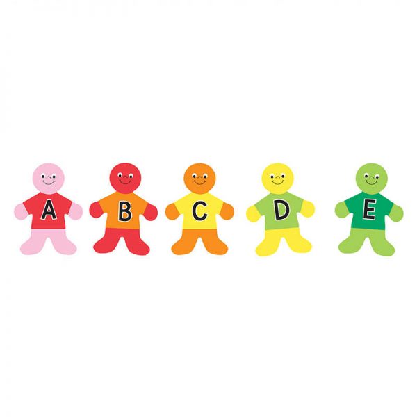 HYGLOSS PRODUCTS INC. DIE CUT ACCENTS 7IN ALPHABET KIDS HYG33709