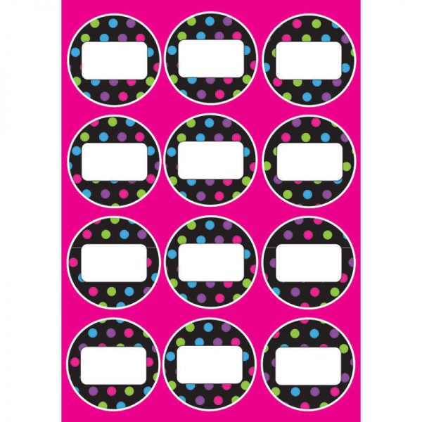 ASHLEY PRODUCTIONS DIE CUT MAGNETS COLOR DOTS ASH10113