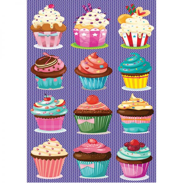 ASHLEY PRODUCTIONS DIE CUT MAGNETS CUPCAKES ASH10135