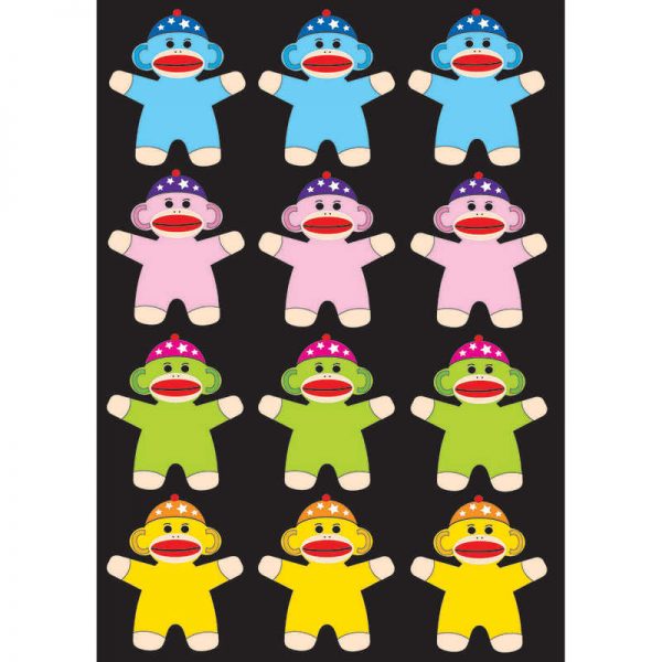 ASHLEY PRODUCTIONS DIE CUT MAGNETS SOCK MONKEYS ASH10130