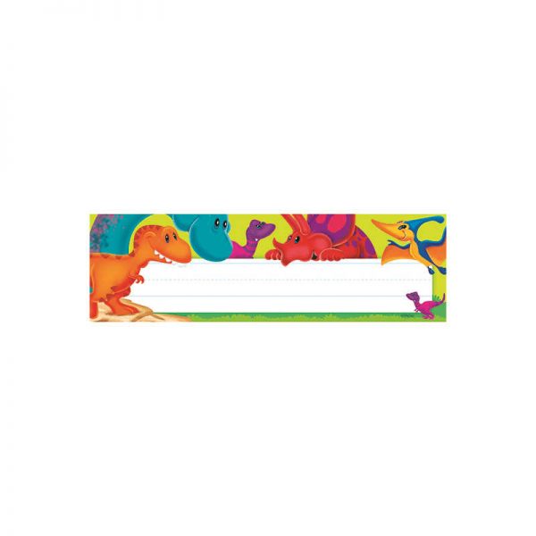 TREND ENTERPRISES INC. DINO-MITE PALS DESK TOPPERS NAME PLATES T-69240