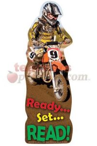 EUREKA Dirt Bike Die Cut Bookmarks EU-843059 - TeachersParadise