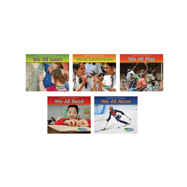 CAPSTONE / COUGHLAN PUB DISABILITIES AND DIFFERENCES BOOKS SET OF 5 HE-9781432921613
