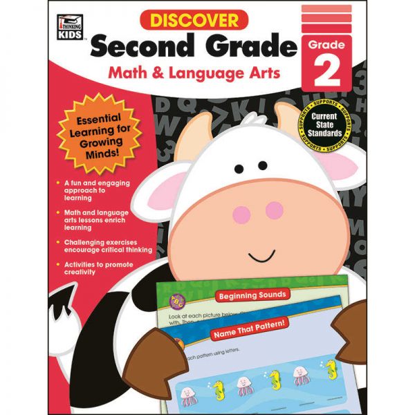 CARSON DELLOSA DISCOVER SECOND GRADE BOOKS CD-704891