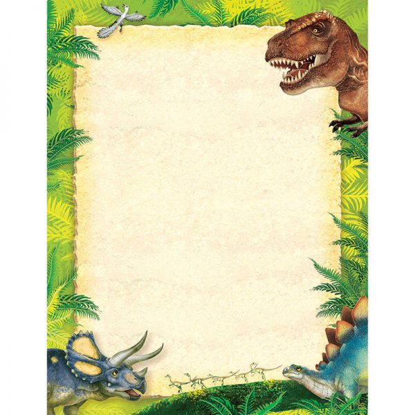 TREND ENTERPRISES INC. DISCOVERING DINOSAURS TERRIFIC PAPER T-11455