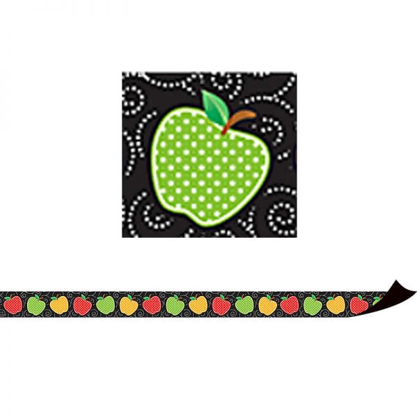 TEACHER CREATED RESOURCES DOTTY APPLES MAGNETIC BORDER TCR77248