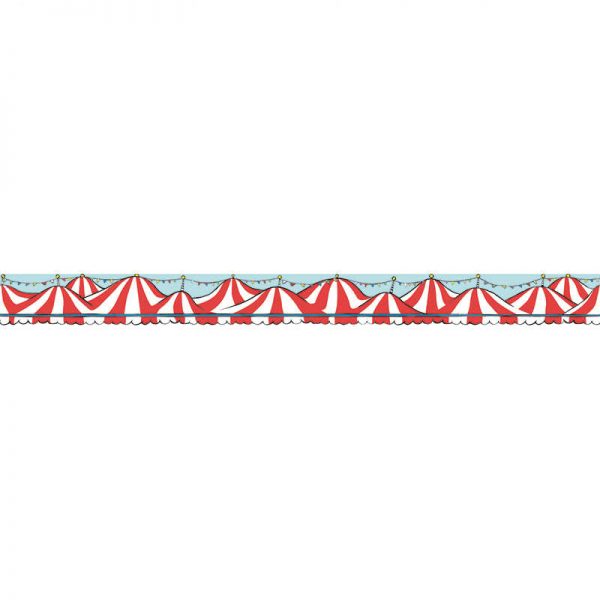 EUREKA DR SEUSS - IF I RAN THE CIRCUS BIG TOP DECO TRIM EXTRA WIDE DIE CUT EU-844910