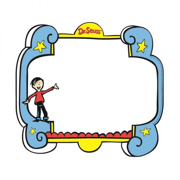 EUREKA DR SEUSS IF I RAN THE CIRCUS TICKET PAPER CUT OUTS EU-841542