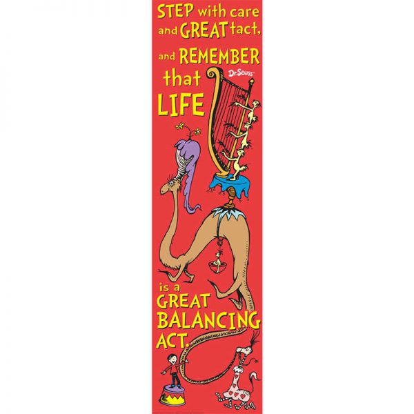 EUREKA DR SEUSS - IF I RAN THE CIRCUS VERTICAL BANNER EU-849905