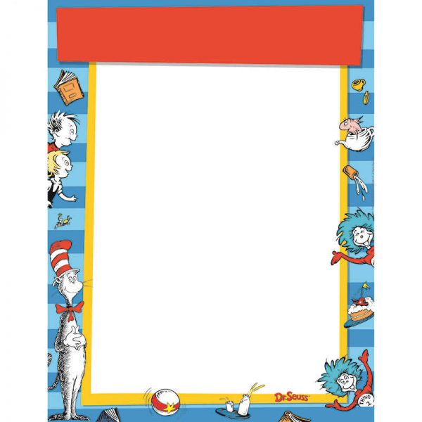 EUREKA DR SEUSS STANDARD WELCOME BLANK CHART EU-837237