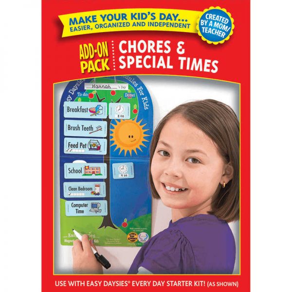 CREATIVE TEACHING PRESS EASY DAYSIES CHORES & SPECIAL TIMES ADD ON KIT CTP1864