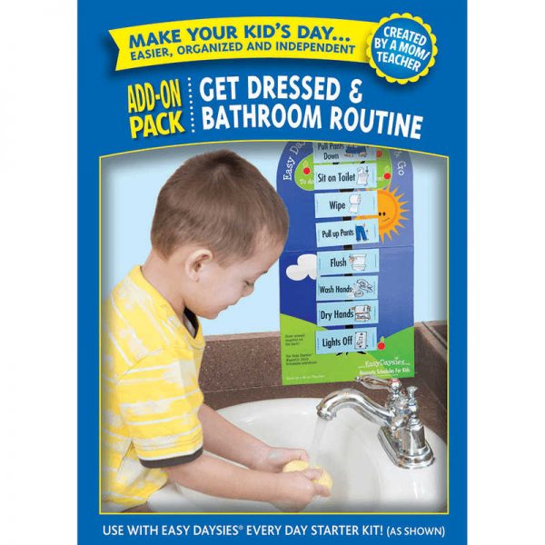 CREATIVE TEACHING PRESS EASY DAYSIES GET DRESSED & BATHROOM ROUTINES ADD ON KIT CTP1863