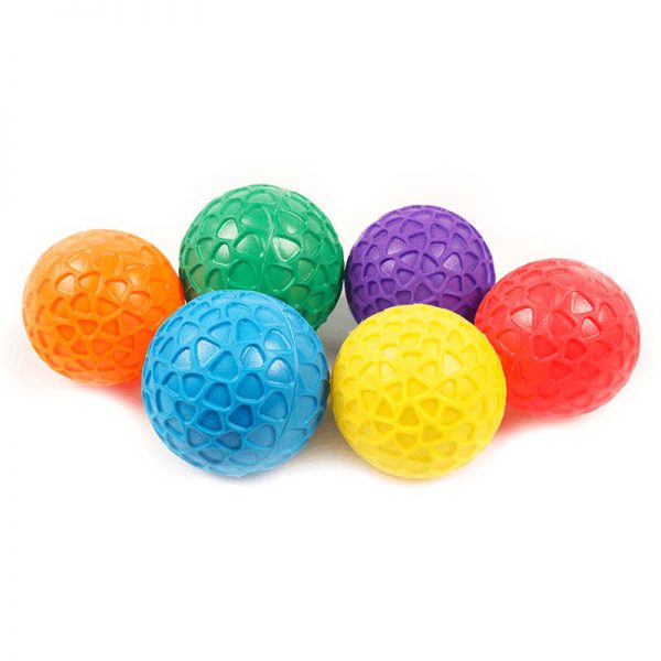 360 ATHLETICS EASY GRIP BALL SET 3 1/2IN SET OF 6 AHLPGRIP3S