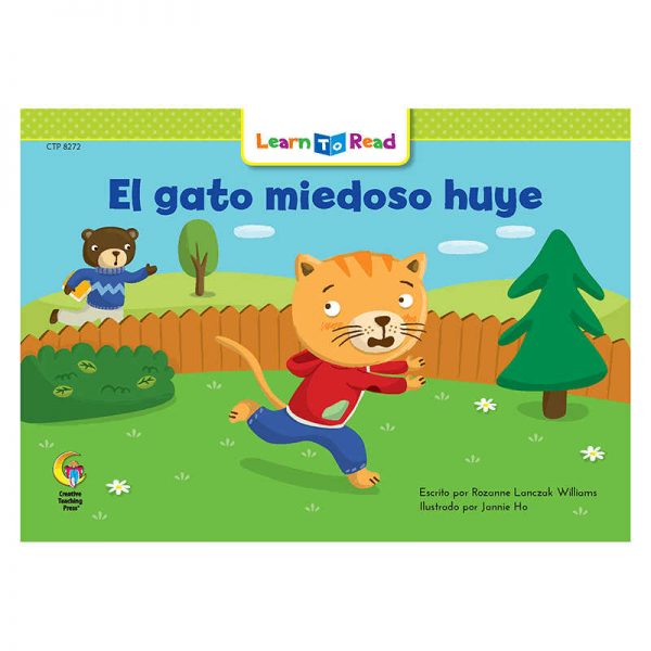 CREATIVE TEACHING PRESS EL GATO MIEDOSO HUYE - SCAREDY CAT RUNS AWAY CTP8272