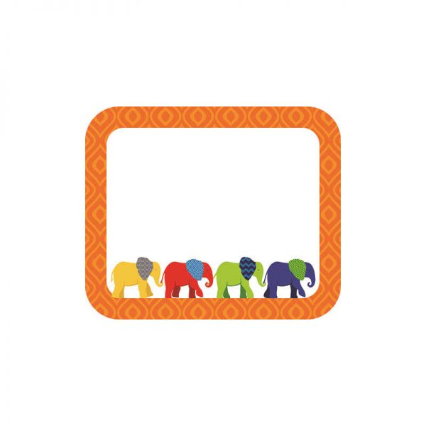 CARSON DELLOSA ELEPHANT NAME TAGS GRADE PK-5 CD-150045